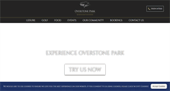 Desktop Screenshot of overstonepark.com